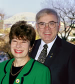 Dr. Robert and Lorraine Arbuckle.