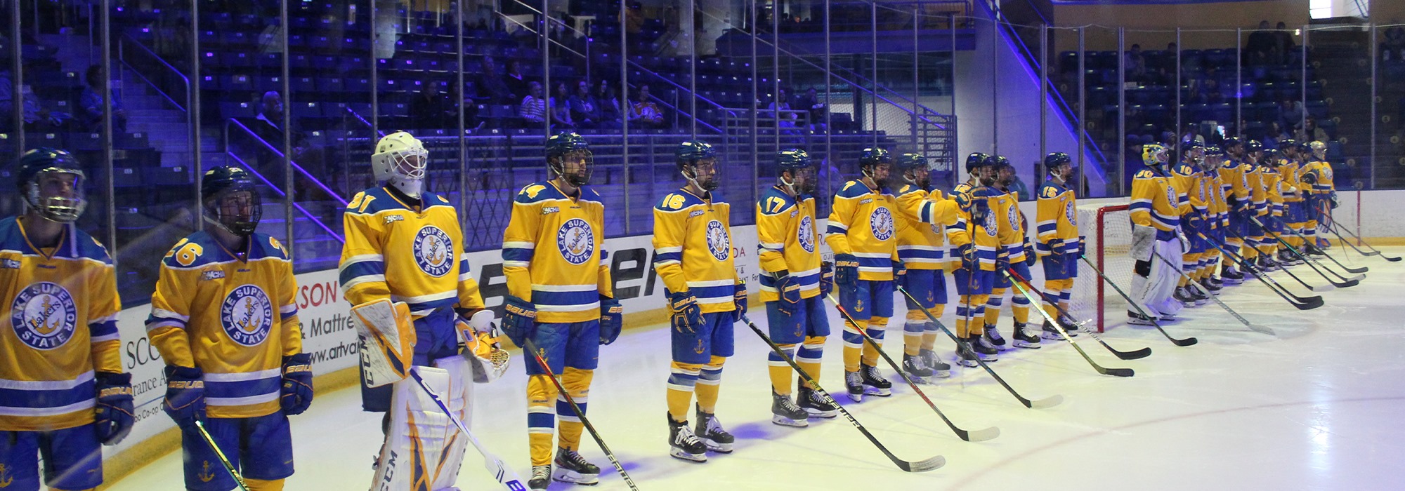 laker lineup on ice